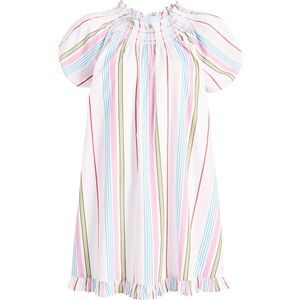 NWT- XL The Genevieve Nap Dress | Rainbow Stripe